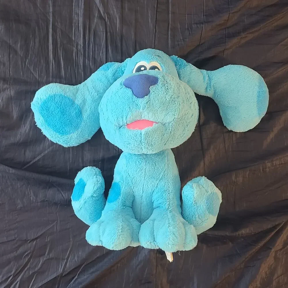 Plush Nickelodeon BLUE’S CLUES Blue Puppy Dog Stuffed Animal – 6.5 inches high x